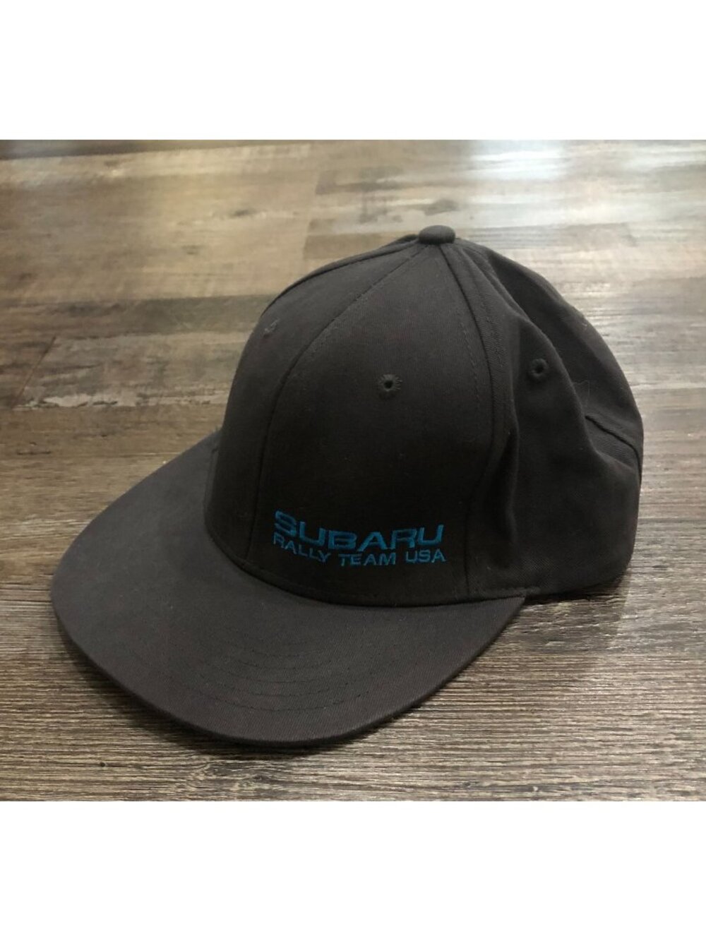 Subaru Rally Team USA Flat Bill Baseball Snapback Cap Hat